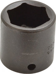 Proto - 3/8" Drive 15/16" Standard Impact Socket - 6 Points, 1-11/32" OAL - Exact Tooling