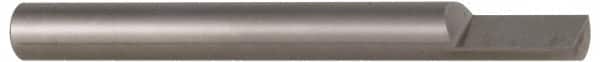 Accupro - 5/16 Inch Diameter, 2-1/2 Inch Overall Length, 1/2 Inch Split Length, Solid Carbide, Squared Split End Carbide Blank - Single End - Exact Tooling