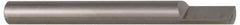 Accupro - 5/16 Inch Diameter, 2-1/2 Inch Overall Length, 1/2 Inch Split Length, Solid Carbide, Squared Split End Carbide Blank - Single End - Exact Tooling