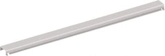 Interlake Mecalux - 2" Wide, 1-5/8" High, Open Shelving Roll In Crossbar - 42" Long, Use with Interlake Pallet Rack - Exact Tooling