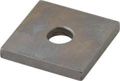 Mitutoyo - 0.127" Square Steel Gage Block - Accuracy Grade 0, Includes Certificate of Inspection - Exact Tooling