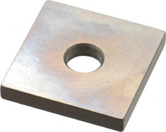 Mitutoyo - 0.143" Square Steel Gage Block - Accuracy Grade 0, Includes Certificate of Inspection - Exact Tooling