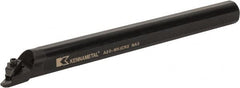 Kennametal - VP.., 3° Lead Angle A-NVJC Internal Right Hand Indexable Profiling Toolholder - 1-1/4" Shank Width, 14" Long, Steel, Through Coolant - Exact Tooling