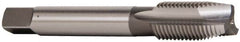 OSG - M14x1.50 Metric Fine, 3 Flute, Bright Finish, High Speed Steel Spiral Point Tap - Plug Chamfer, Right Hand Thread, 3-19/32" OAL, 1-21/32" Thread Length, 0.429" Shank Diam, Series 142 - Exact Tooling