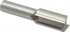 Amana Tool - 3/4" Diam, 1/2" Shank Diam, 1-1/4" Length of Cut, 2 Flute Straight Router Bit - 2-7/8" Overall Length, Carbide Tipped - Exact Tooling