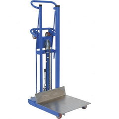 Vestil - 1,000 Lb Capacity, 53" Lift Height, Portable Workstation Manually Operated Lift - Exact Tooling