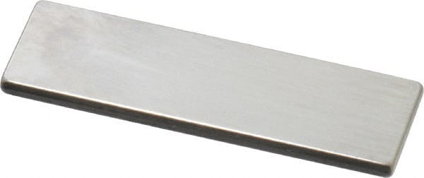 Mitutoyo - 0.06" Rectangular Steel Gage Block - Accuracy Grade 0, Includes Certificate of Inspection - Exact Tooling