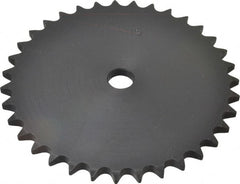 Browning - 35 Teeth, 1/2" Chain Pitch, Chain Size 40, "A" Plate Roller Chain Sprocket - 5/8" Bore Diam, 5-37/64" Pitch Diam, 5.86" Outside Diam - Exact Tooling