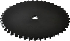 Browning - 45 Teeth, 1/2" Chain Pitch, Chain Size 40, "A" Plate Roller Chain Sprocket - 5/8" Bore Diam, 7.168" Pitch Diam, 7.45" Outside Diam - Exact Tooling