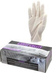 Ansell - Size XL, 5 mil, Industrial Grade, Powdered Latex Disposable Gloves - Exact Tooling
