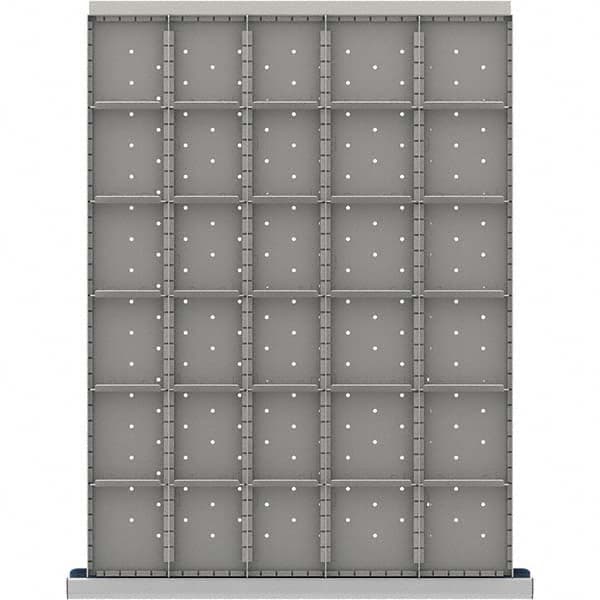 LISTA - 30-Compartment Drawer Divider Layout for 3.15" High Drawers - Exact Tooling