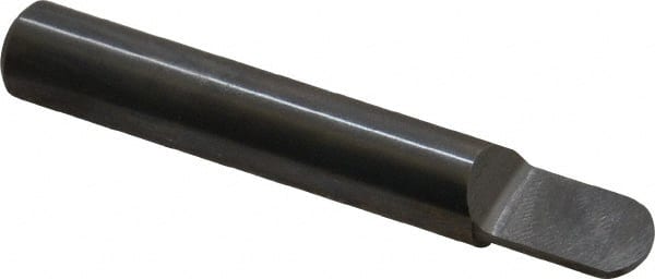 Accupro - 3/8 Inch Diameter, 2-1/2 Inch Overall Length, 1/2 Inch Split Length, Solid Carbide, Full Radius Split End Carbide Blank - Single End - Exact Tooling