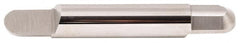 Accupro - 1/4 Inch Diameter, 4 Inch Overall Length, 3/8 Inch Split Length, Solid Carbide, Full Radius Split End Carbide Blank - Single End - Exact Tooling