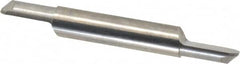 Accupro - 5/16 Inch Diameter, 2-1/2 Inch Overall Length, 1/2 Inch Split Length, Solid Carbide, Full Radius Split End Carbide Blank - Double End - Exact Tooling