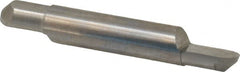 Accupro - 3/8 Inch Diameter, 2-1/2 Inch Overall Length, 1/2 Inch Split Length, Solid Carbide, Full Radius Split End Carbide Blank - Double End - Exact Tooling