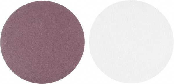 3M - 18" Diam, 50 Grit Aluminum Oxide Adhesive PSA Disc - Coarse Grade, X Weighted Cloth Backing, For Bench Top Motors, Random Orbital Sanders - Exact Tooling