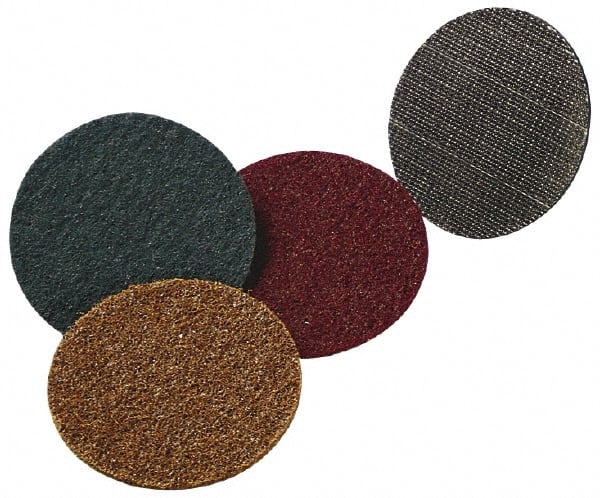 3M - 30' Long x 48" Wide Nonwoven Roll - Nonabrasive Grade, White, Talc - Exact Tooling