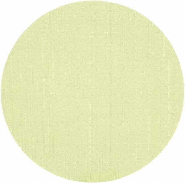 3M - 5" Diam, 35 Grit Trizact Aluminum Oxide Adhesive PSA Disc - Extra Fine Grade, Green, Polyester Backing, Flexible, Use with Random Orbital Sanders - Exact Tooling