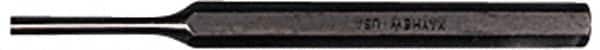 Mayhew - Pin Punch - 6" OAL, Hardened Steel - Exact Tooling
