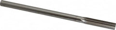 Interstate - 10.5mm High Speed Steel 6 Flute Chucking Reamer - Straight Flute, Straight Shank, 1-3/4" Flute Length, 7" OAL - Exact Tooling