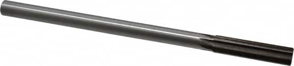 Interstate - 12.5mm High Speed Steel 6 Flute Chucking Reamer - Exact Tooling