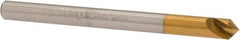 Melin Tool - 1/8" Head Diam, 1/8" Shank Diam, 1 Flute 90° Cobalt Countersink - Exact Tooling