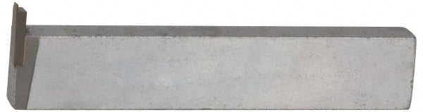 Accupro - 3/4 x 3/8" Shank, Full, Cutoff & Grooving Single Point Tool Bit - GR-012F, Grade Micrograin, 0.012" Groove Width, 0.03" Depth of Cut - Exact Tooling