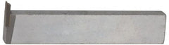 Accupro - 3/4 x 3/8" Shank, Cutoff & Grooving Single Point Tool Bit - GR-040002, Grade Micrograin, 0.04" Groove Width, 0.15" Depth of Cut - Exact Tooling