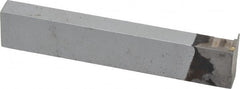 Accupro - 3/4 x 3/8" Shank, Cutoff & Grooving Single Point Tool Bit - GR-022002, Grade Micrograin, 0.022" Groove Width, 0.09" Depth of Cut - Exact Tooling