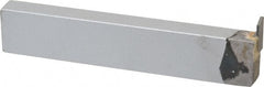 Accupro - 3/4 x 3/8" Shank, Cutoff & Grooving Single Point Tool Bit - GR-054002, Grade Micrograin, 0.054" Groove Width, 0.18" Depth of Cut - Exact Tooling