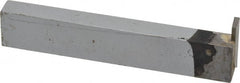 Accupro - 3/4 x 3/8" Shank, Cutoff & Grooving Single Point Tool Bit - GR-090002, Grade Micrograin, 0.09" Groove Width, 0.3" Depth of Cut - Exact Tooling