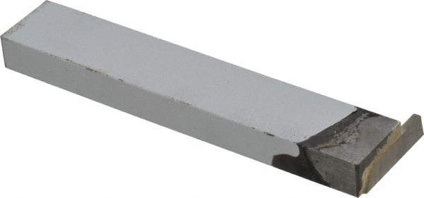 Accupro - 3/4 x 3/8" Shank, Cutoff & Grooving Single Point Tool Bit - GR-096002, Grade Micrograin, 0.096" Groove Width, 0.3" Depth of Cut - Exact Tooling