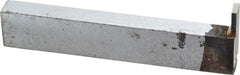 Accupro - 3/4 x 3/8" Shank, Cutoff & Grooving Single Point Tool Bit - GR-102002, Grade Micrograin, 0.102" Groove Width, 0.4" Depth of Cut - Exact Tooling