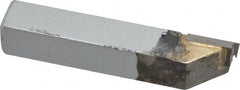 Accupro - 3/8 x 3/8" Shank, Cutoff & Grooving Single Point Tool Bit - GS-012002, Grade Micrograin, 0.012" Groove Width, 0.03" Depth of Cut - Exact Tooling