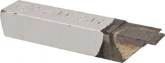 Accupro - 3/8 x 3/8" Shank, Cutoff & Grooving Single Point Tool Bit - GS-038002, Grade Micrograin, 0.038" Groove Width, 0.12" Depth of Cut - Exact Tooling