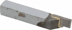 Accupro - 3/8 x 3/8" Shank, Cutoff & Grooving Single Point Tool Bit - GS-096002, Grade Micrograin, 0.096" Groove Width, 0.3" Depth of Cut - Exact Tooling