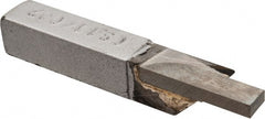 Accupro - 3/8 x 3/8" Shank, Cutoff & Grooving Single Point Tool Bit - GS-114002, Grade Micrograin, 0.114" Groove Width, 0.4" Depth of Cut - Exact Tooling