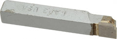 Accupro - 2-1/2 Inch Long, 3/32 Inch Radius, Right Hand, Concave, RAD Style Radius Cutting Tool Bit - 3/8 Inch Long Tip, 3/32 Inch Thick, 3/8 Inch Shank Square, Carbide Tip - Exact Tooling