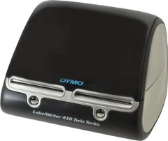 Dymo - LabelWriter 450 Twin Turbo - 300 DPI Resolution, 5-1/2" Wide x 11-3/8" Long - Exact Tooling