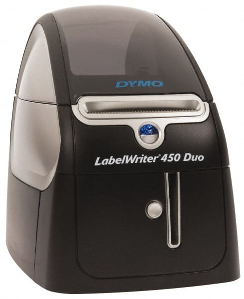 Dymo - LabelWriter 450 Duo - 300 DPI Resolution, 5-1/2" Wide x 11-3/8" Long - Exact Tooling