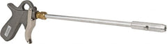 Guardair - 120 Max psi Venturi Nozzle Pistol Grip Blow Gun - 1/4 NPT, 24" Tube Length, Aluminum - Exact Tooling