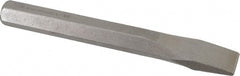 Blackhawk by Proto - 7-1/2" OAL x 7/8" Blade Width Cold Chisel - 7/8" Tip, 3/4" Stock, Alloy Steel Handle - Exact Tooling