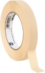 Intertape - 3/4" Wide x 60 Yd Long Tan Paper Masking Tape - Series PG5, 6.3 mil Thick, 25 In/Lb Tensile Strength - Exact Tooling