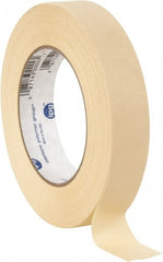 Intertape - 1" Wide x 60 Yd Long Tan Paper Masking Tape - Series PG5, 6.3 mil Thick, 25 In/Lb Tensile Strength - Exact Tooling