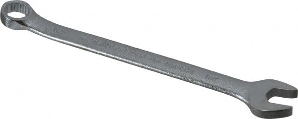 Proto - 3/8" 12 Point Combination Wrench - 15° Offset Angle, 6-1/4" OAL, Steel, Satin Finish - Exact Tooling