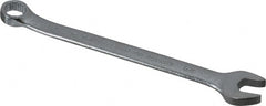Proto - 3/8" 12 Point Combination Wrench - 15° Offset Angle, 6-1/4" OAL, Steel, Satin Finish - Exact Tooling