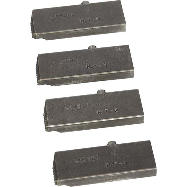 Rothenberger - Pipe Threader Dies Material: Stainless Steel Thread Size (Inch): 1-11-1/2; 1-1/4-11-1/2 - Exact Tooling