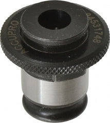 Accupro - 9mm Tap Shank Diam, 7mm Tap Square Size, M12 Tap, #1 Tapping Adapter - 0.2756" Projection, 0.6693" Tap Depth, 28.5mm OAL, 19mm Shank OD, Series WE 1 - Exact Tooling