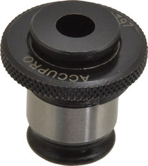 Accupro - 8mm Tap Shank Diam, 6.2mm Tap Square Size, M8 Tap, #1 Tapping Adapter - 0.2756" Projection, 0.6693" Tap Depth, 28.5mm OAL, 19mm Shank OD, Series WE 1 - Exact Tooling