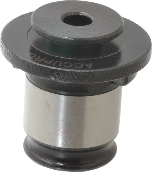 Accupro - 9mm Tap Shank Diam, 7mm Tap Square Size, M12 Tap, #2 Tapping Adapter - 0.4331" Projection, 1.1811" Tap Depth, 46mm OAL, 31mm Shank OD, Series WE 2 - Exact Tooling